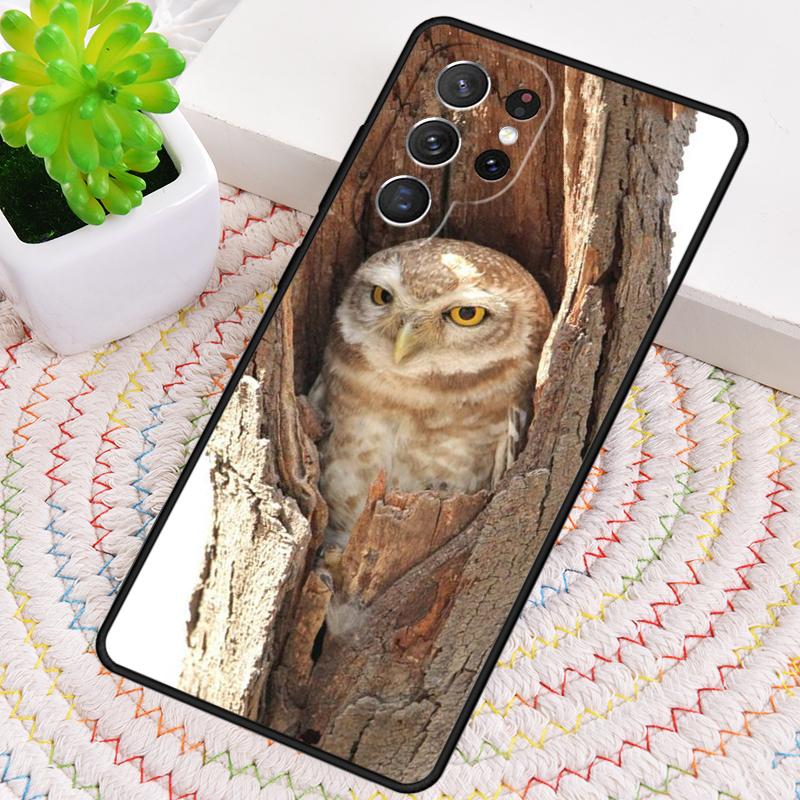 Сельскохозяйственные животные 1 Чехол-книжка с совой для Samsung Galaxy note 10 pro S26 Ultra S23 S24 FE S25 S21 S22 PLUS ударопрочный