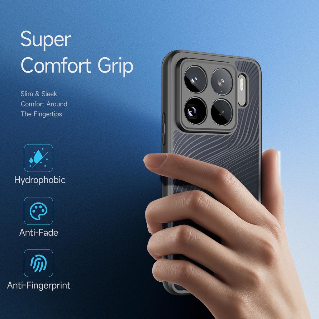 For Xiaomi 15S Pro Case DUX DUCIS Aimo Series TPU+PC Matte Drop-proof Phone Cover (REACH Certification)