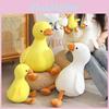 Plush Animal Toy White Duck Soft Stuffed Doll Childrens Comforter Gift