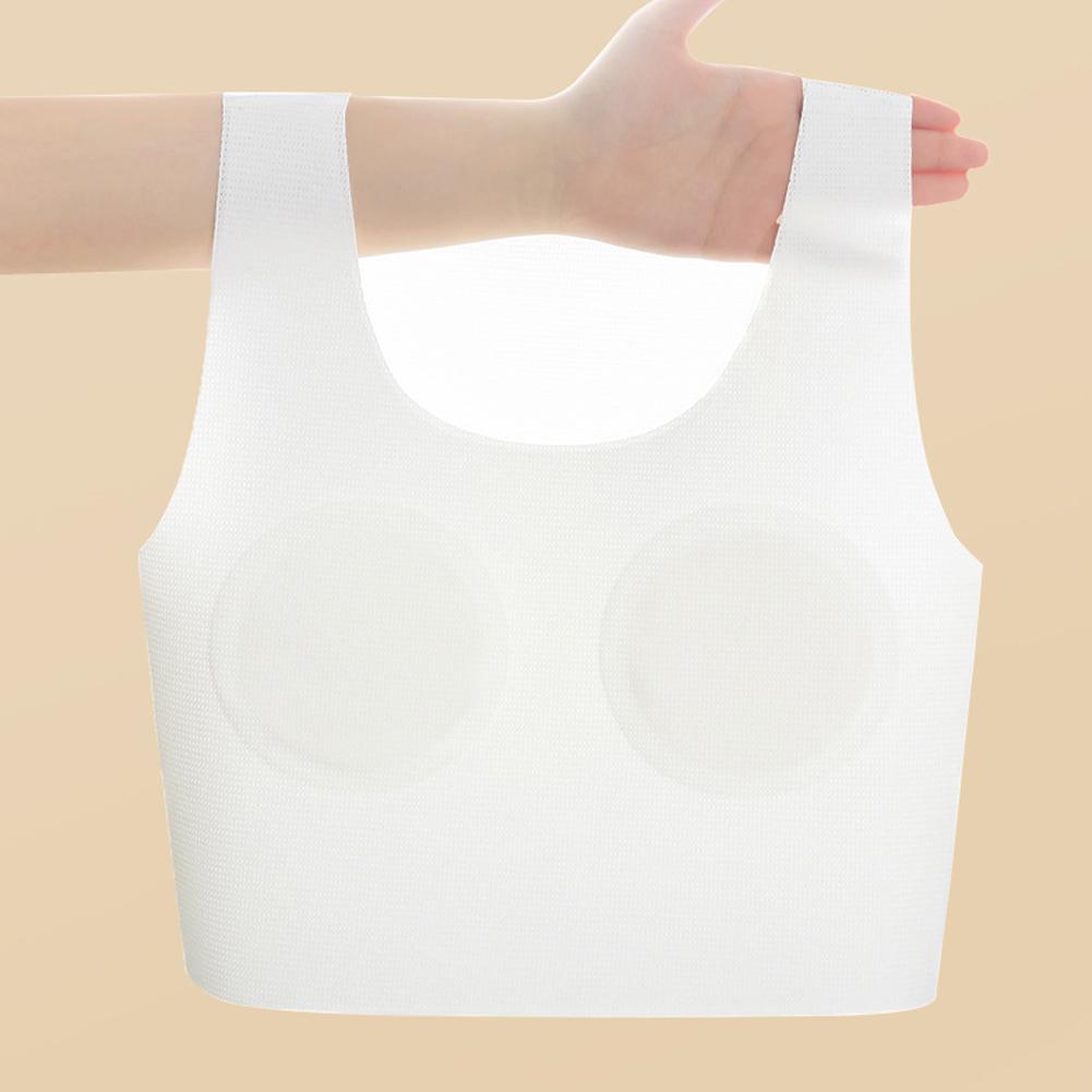 New High-end Flat Breast Binder Corset Tomboy Underwear Shaper Summer Vest Seamless Top Shaper A5X8