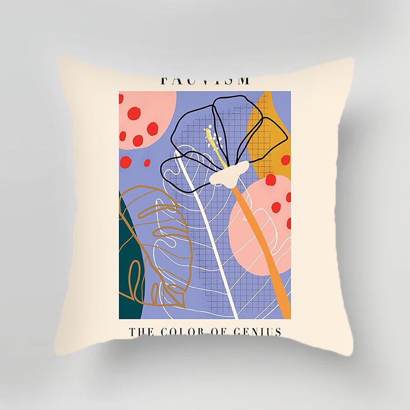 Nordic New Abstract Наволочка Геометрический Узор Гостиная Диван Подушка Чехол Украшения Дома
