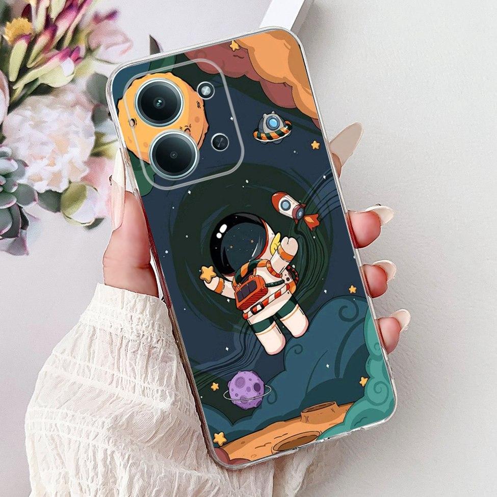 For Xiaomi Poco C85 4G Cover For Redmi 15C 4G Case Cute Cartoon Luxury Cool Boy Girls Fashion Butterfly Bumper Casing 25078RA3EA