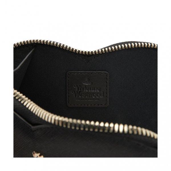 Vivienne WeStwood Saffiano New Heart Women S Chain croSSbody Bag 58010001w L001n N402