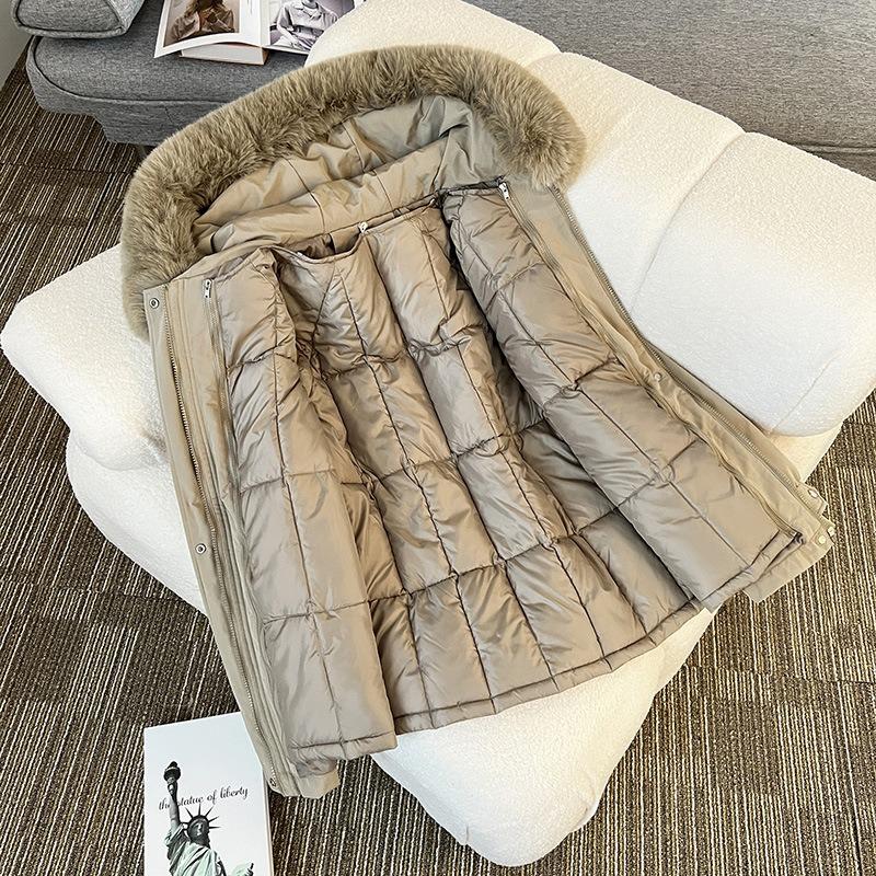 Одно платье и три пирога побеждают женскую короткую новую хлопковую одежду, зимние хлопковые куртки и зимние пальто.