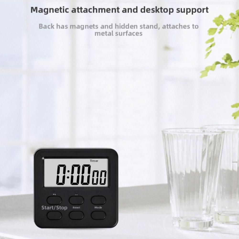 LED Display Alarm Clock Timer Multi-functional Countdown Timer Digital Kitchen Timer for Baking
