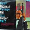 LP Record BENNY GOODMAN - Carnegie Hall Jazz Concert Vol.2 SL3004 COLUMBIA Japan Jazz Used