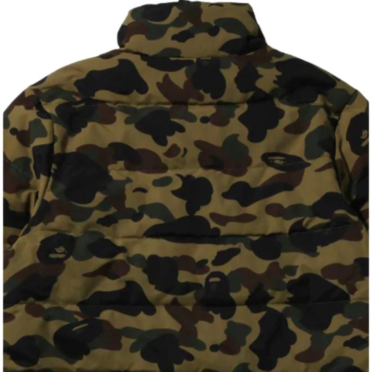 A BATHING APE Bape FW22 Down Jacket Winter Men's Army Green 1I20-144-001