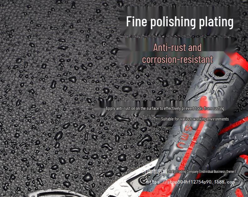 10-дюймовый регулируемый гаечный ключ из хромованадиевой стали с быстрым самозажимным механизмом - Многофункциональный, промышленного класса, высокой твердости.