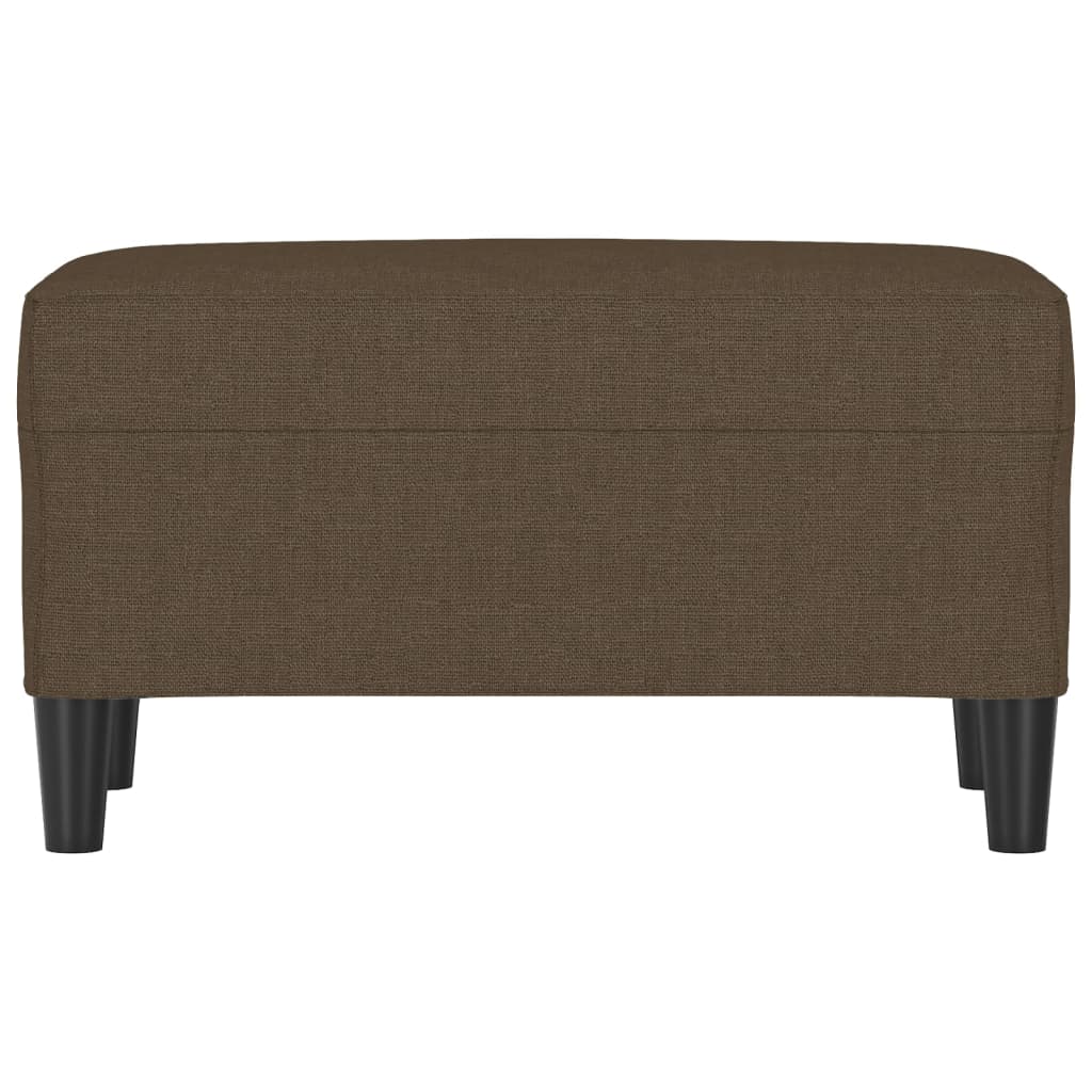 Brown Bench 70 x 35 x 41 cm Fabric