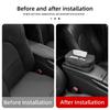AXADSN1 Leather Car Seat Backseat Tissue Storage Box Interior Accessories For KIA Rio K5 K2 Sportage Ceed Sorento Picanto Stinger Soul