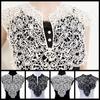 Detachable Lace Neckline Embroideried Fabric  Apparel Accessories   Women Clothes EMA