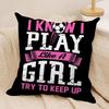 Soccer lover football Cushion Cover Soft Plush Fabric DoubleSided Printed Cushion Covers for All Seasons Modern HomeDecor Gift