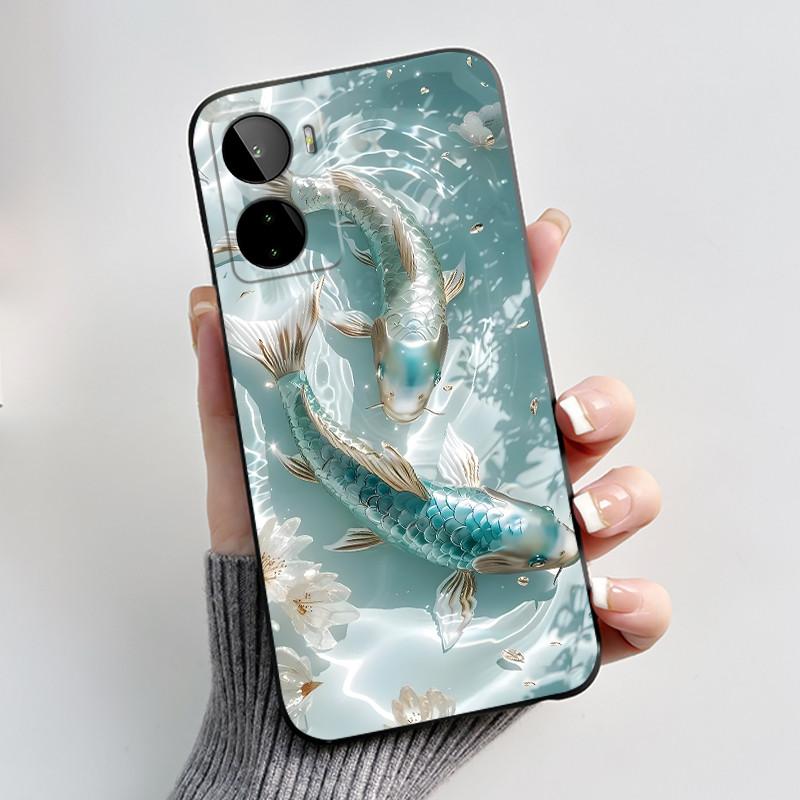 Case For BLU G93 Phone Case Luxury Cute Love Rabbit Cartoon Funny Pattern Cover Shell Black TPU Soft Silicone Protective Casing