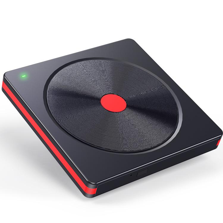 Универсальный внешний оптический привод и кард-ридер 5-в-1 с функцией записи CD/DVD