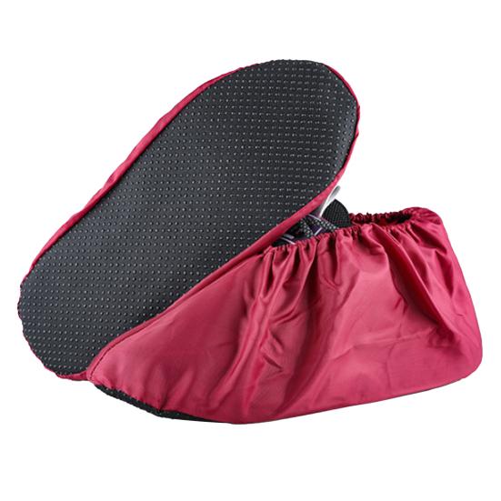 1 Pair Waterproof Shoe Covers Reusable Foldable Not-Slip Rain Boot Covers Wear Resistant Shoe Protector Overshoes
