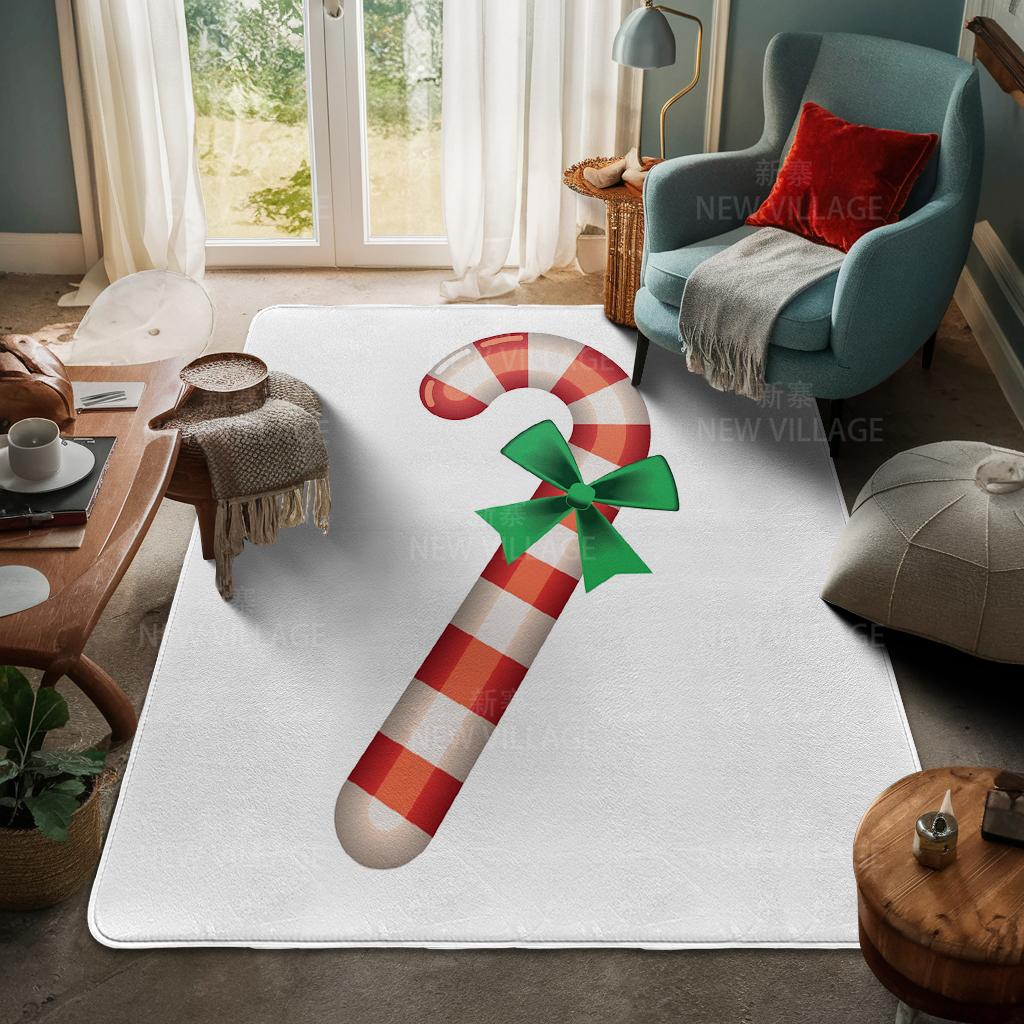 Ковер у входа в дом Домашний коврик у двери Гостиная Ванная Комната Ноги ванная комната Нескользящие коврики с водопоглощением для ванной Счастливого Рождества зима