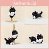 Charming Plush Cat Stuffed Animal Keychain High Quality Soft Short Fur Design