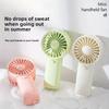 Compact Handheld Fan - Portable, Battery-Powered Personal Cooling Device for Travel & Outdoor Use, AAA Batteries Not Included