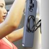 multifunction Magnetic Phone Stand Double Magnetic Designs Phone Stand for Secure Hold Adjustable Angles Stand for Car/Gym Use