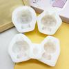 Cute Labubu Silicone Candle Mold Lion Animal Soap Paste Cement Casting Mold Diy Chocolate Ice Baking Tool