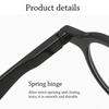 Eye Protection Round Eyeglasses PC Hyperopia Glasses Comfortable Reading Glasses  Men Women