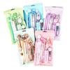Cartoon School Stationery Set 6 Color Pens Cartoon Stationery Set  for Primary School