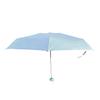 Biggdesign Мини-зонт Moods Up бирюзовый, ручное открытие-закрытие, ветрозащитный, компактный размер, стильный дизайн