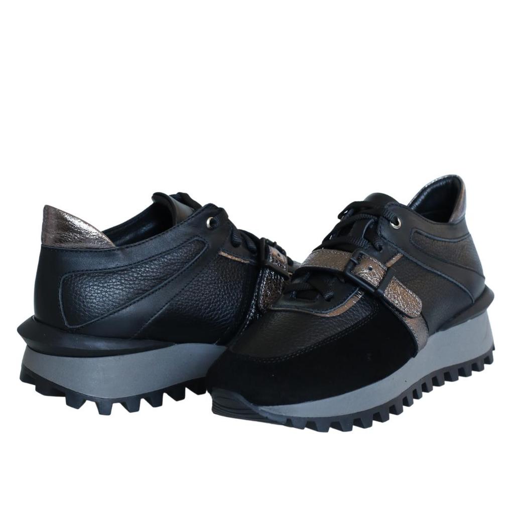 Повседневное использование спортивной подошвы из натуральной кожи особого дизайна женской обуви