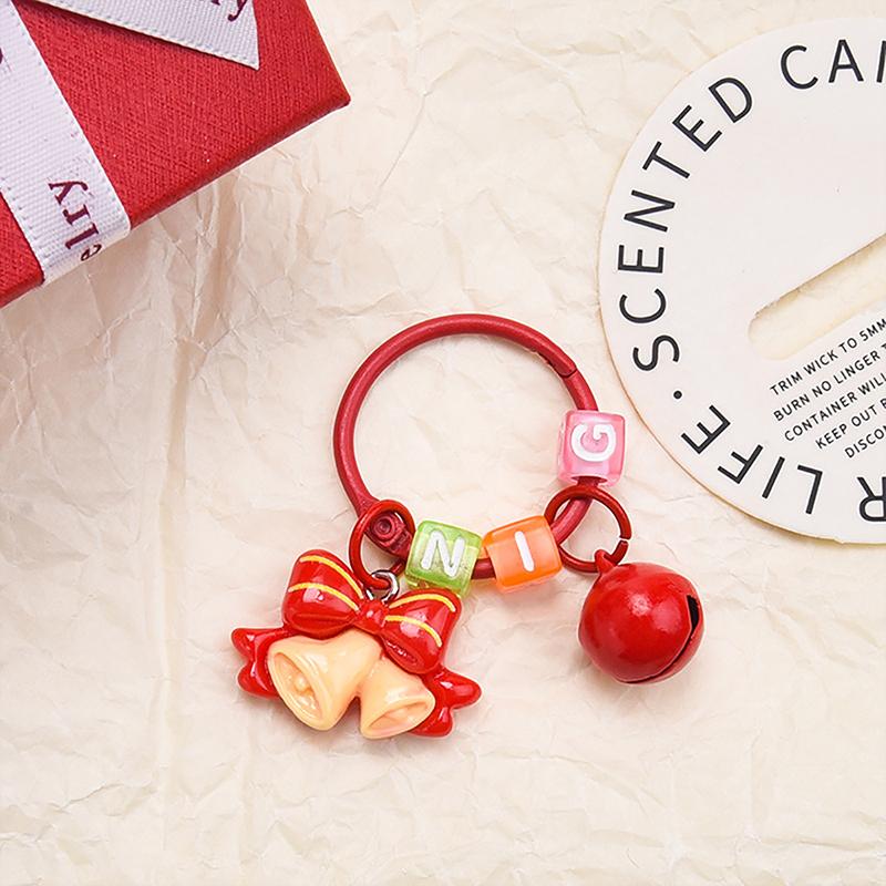 Мультяшный рождественский брелок-подвеска, милая рождественская елка, снеговик, брелоки, кавайный рюкзак, украшения, аксессуары, подарки