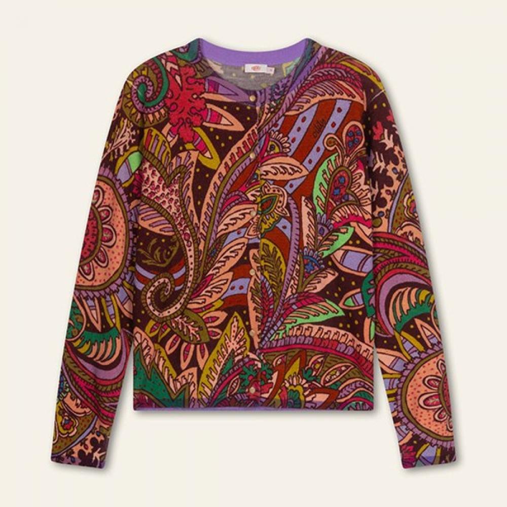 Oilily Pattern Cardigan Owgfacg010