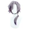 Fuwa Minato Cosplay Wig, Purple Loin Gradient, Heat-Resistant, Perfect for Halloween Costumes, Cosplay, and Photography (Type C)