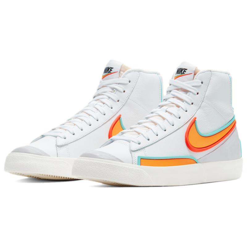Nike Женские кроссовки Blazer Mid 77 Infinite Kumquat Обувь для скейтбординга DC1746-100