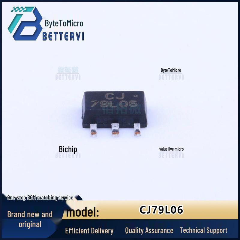 Original CJ79L06 SOT-89-3 Linear Regulator (LDO)