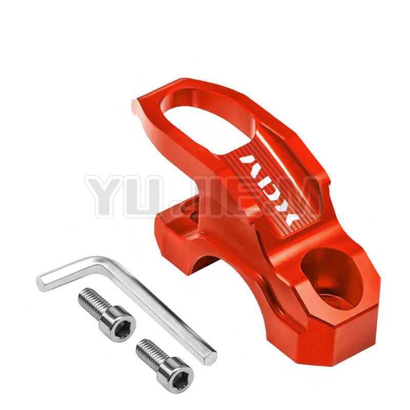For SYM ADXTG 400 ADX 125 ADX300 Aluminum Brake Master Cylinder Holder Clamp Bracket Bag Hook Helmet Hanger Accessories
