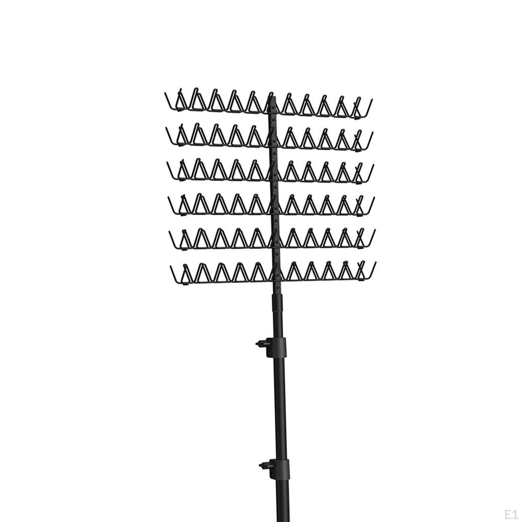 Hair Braiding Rack, Height Adjustable, Easy To Install Save Time and Prevent Tangles Display