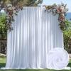 Satin Backdrop Curtain,with Rod Pocket for Wedding,Birthday,Baby Shower,Photography,Graduation Party Backdrop Drapes,1 Panel