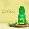 Nyle Naturals Шампунь для сухих волос для гладких и послушных волос с алоэ вера, тулси, амлой, мягкий, pH-сбалансированный, без парабенов, 180 мл