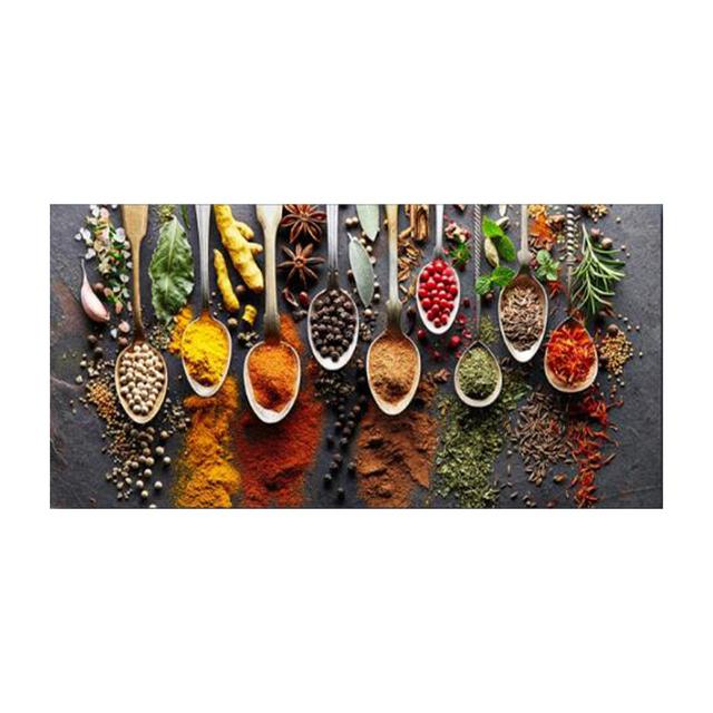 Nordic Modern Spoon Grains Spices Posters and Prints Kitchen Wall Art Canvas Painting Picture for Living Room Cuadros