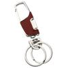 360 Degrees Leather Key Chain Rotatable Key Holder Rings Buckle Car Keyring  Christmas Gift