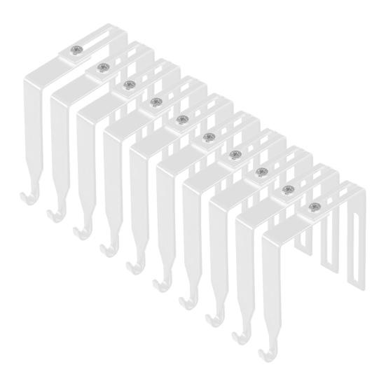 2/4/6/8/10Pcs Adjustable Outdoor Light String Hooks Rustproof Strong Load-bearing String Light Hanger Hooks Cable Cord Holders