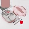 Food Storage Container Dinnerware Stainless Steel Lunch Box Portable Bento Box Food Storage Student