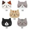 Cartoon Cat Shaped Tea Mat Cup Holder Mat Coffee Drinks Drink Silicon Coaster Hot Drink Stand Insulated Pad Kitchen Accessories