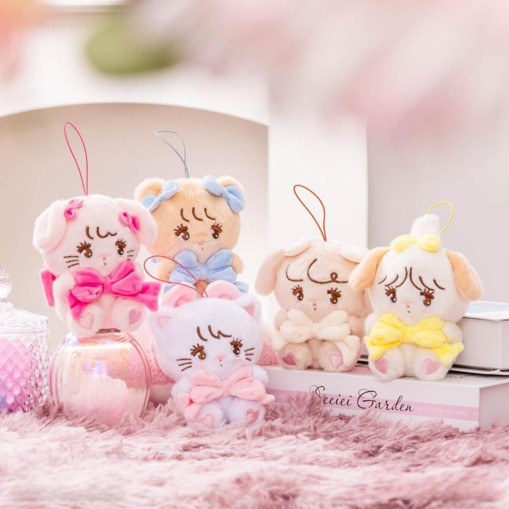 Mikko Characters Hug Ribbon Mascot Mikko (5 Types, Approx. 10cm) (Souffle)