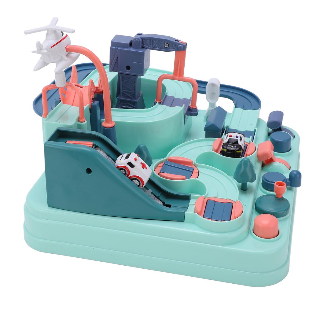 Race Track Car Set Assembly Toy Car Track Kit Preschool Toddler Toys for Inoor Play Kindergarten 3+ Kids