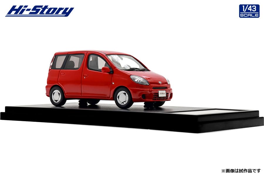Interallied Hi Story Toyota FunCargo X Super Red V Готовая модель HS527RE 1/43 (1999)