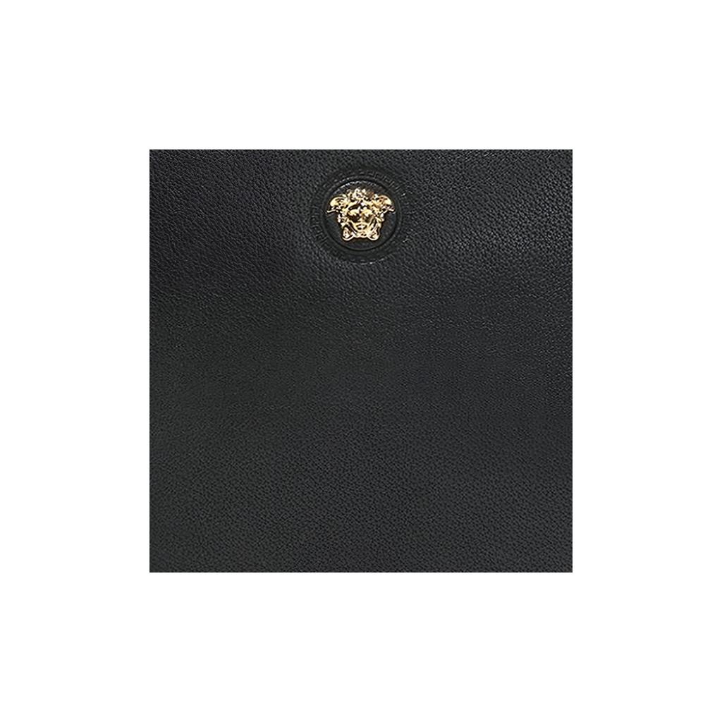Versace Кожаный клатч Медуза Мужской клатч Черный DL26137-DGOVV-D41OH