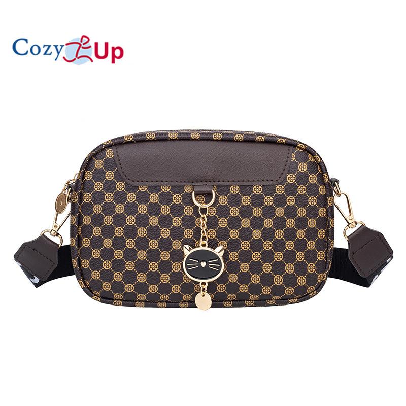 Cozy Up Women's Crossbody Bag Single Shoulder Personalized Decoration Versatile Contrast Camera Bag