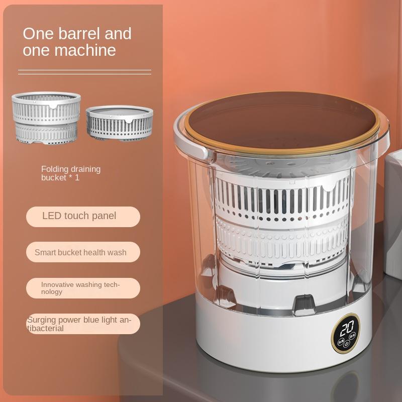 Новая портативная специальная мини-стиральная машина для нижнего белья, маленькое ведро, многофункциональная стиральная машина для носков