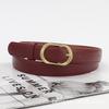 Leather Belt Vintage Women Versatile Decorative Waistband Casual Strap Jeans