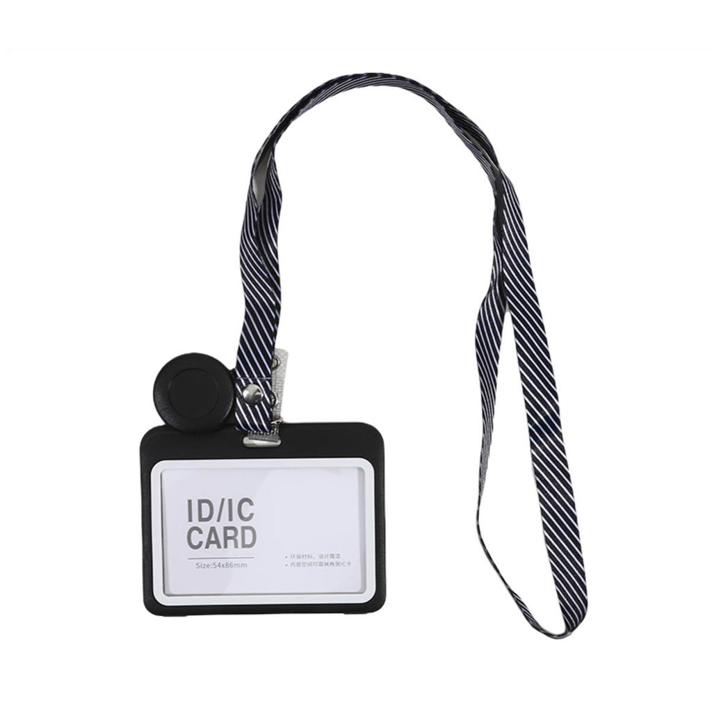 Ланьярды Держатель для бейджа Прозрачный Выдвижной Бейдж-ролик Съемный Держатель для ID-карты Рабочие аксессуары для медсестры Держат ID-карты Рабочие удостоверения Подходят